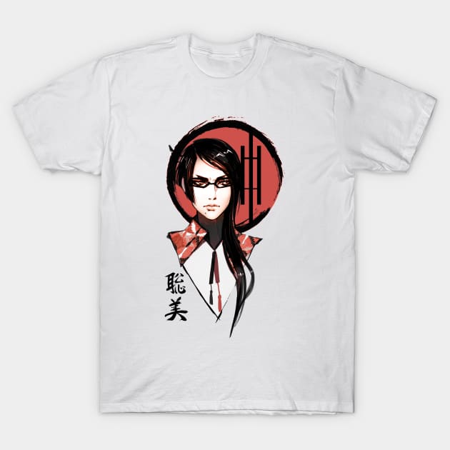 SATOMI Display T-Shirt by SOZOMAIKA